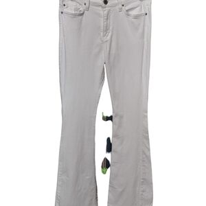 Angry Rabbit white jeans 28/7 wide leg boho